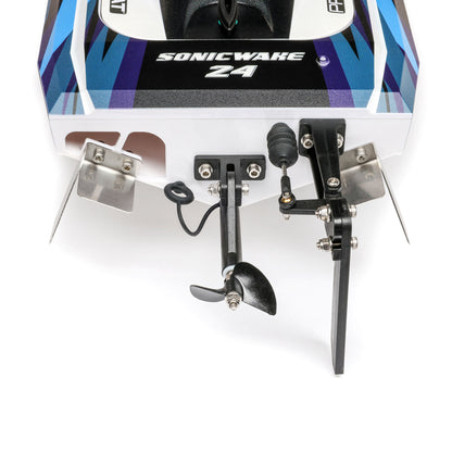 Sonicwake 24" Self-Righting Brushless Deep-V RTR (Battery & Charger Included), Blue