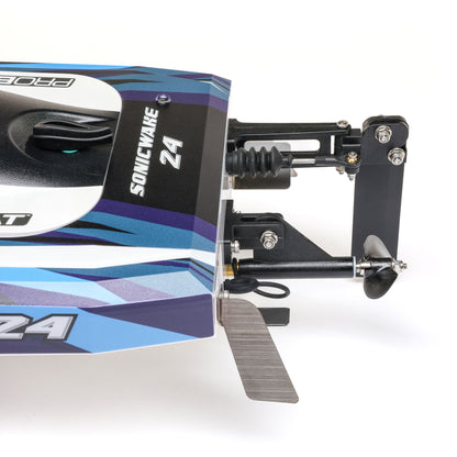 Sonicwake 24" Self-Righting Brushless Deep-V RTR (Battery & Charger Included), Blue