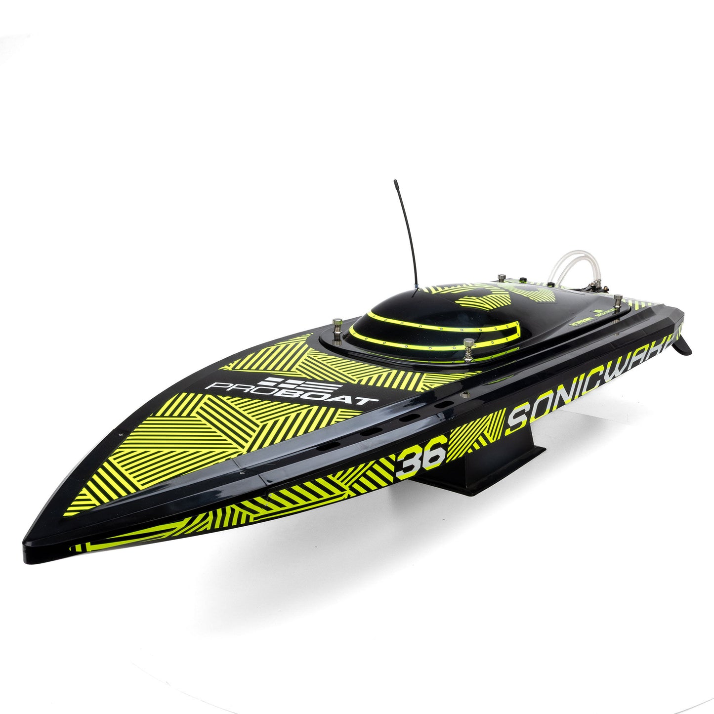 Sonicwake 36" V3 Self-Righting V-Hull Boat RTR, Black