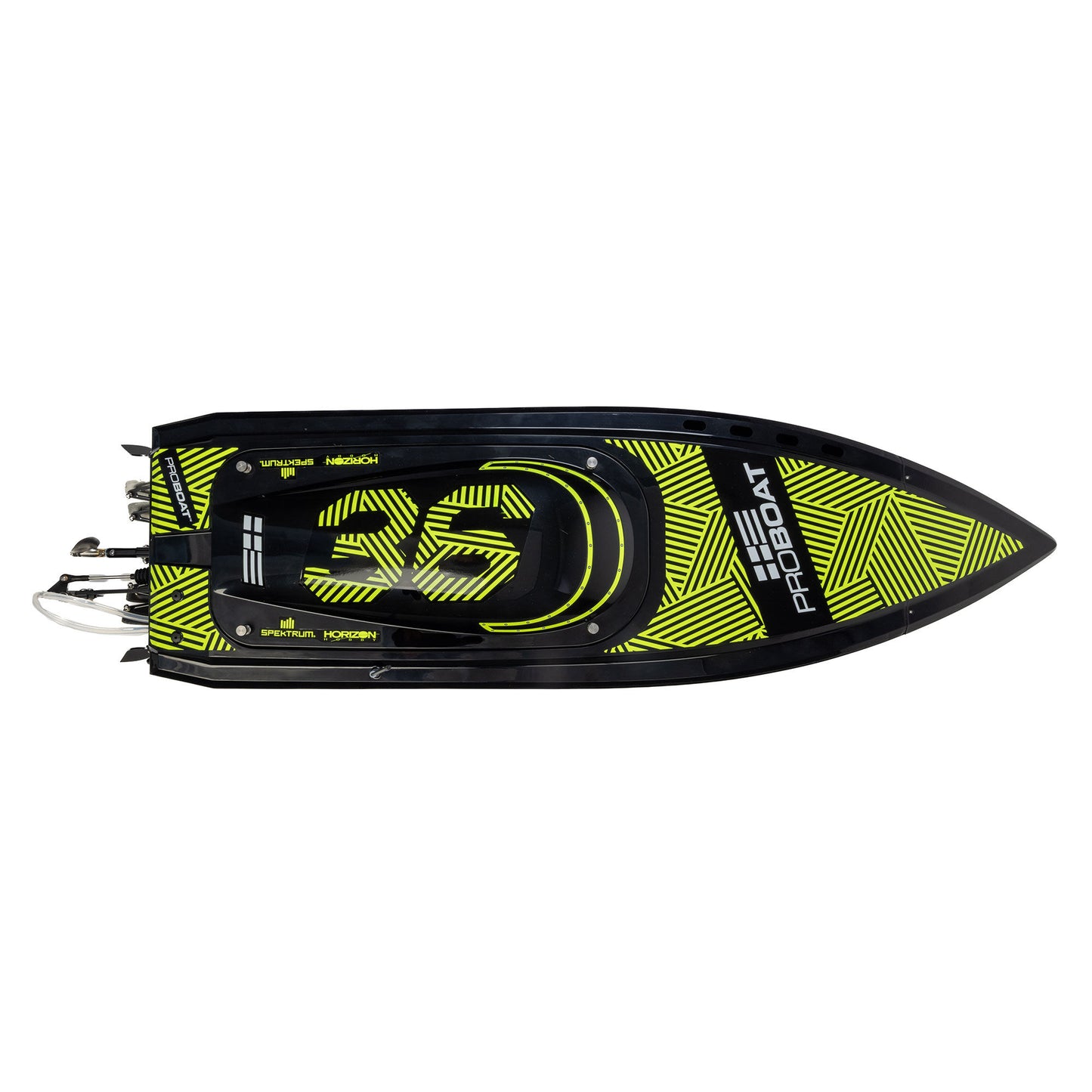 Sonicwake 36" V3 Self-Righting V-Hull Boat RTR, Black