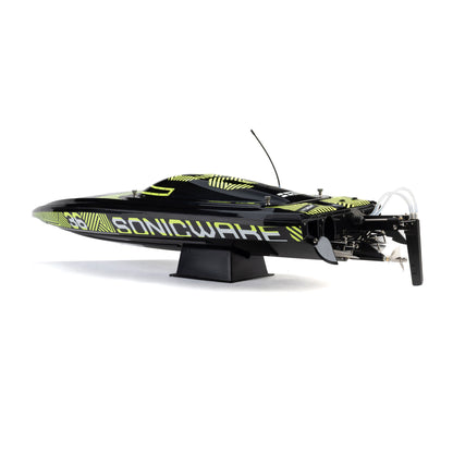 Sonicwake 36" V3 Self-Righting V-Hull Boat RTR, Black