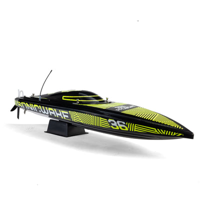 Sonicwake 36" V3 Self-Righting V-Hull Boat RTR, Black