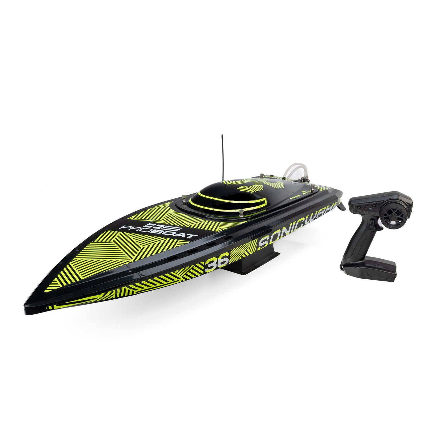 Sonicwake 36" V3 Self-Righting V-Hull Boat RTR, Black