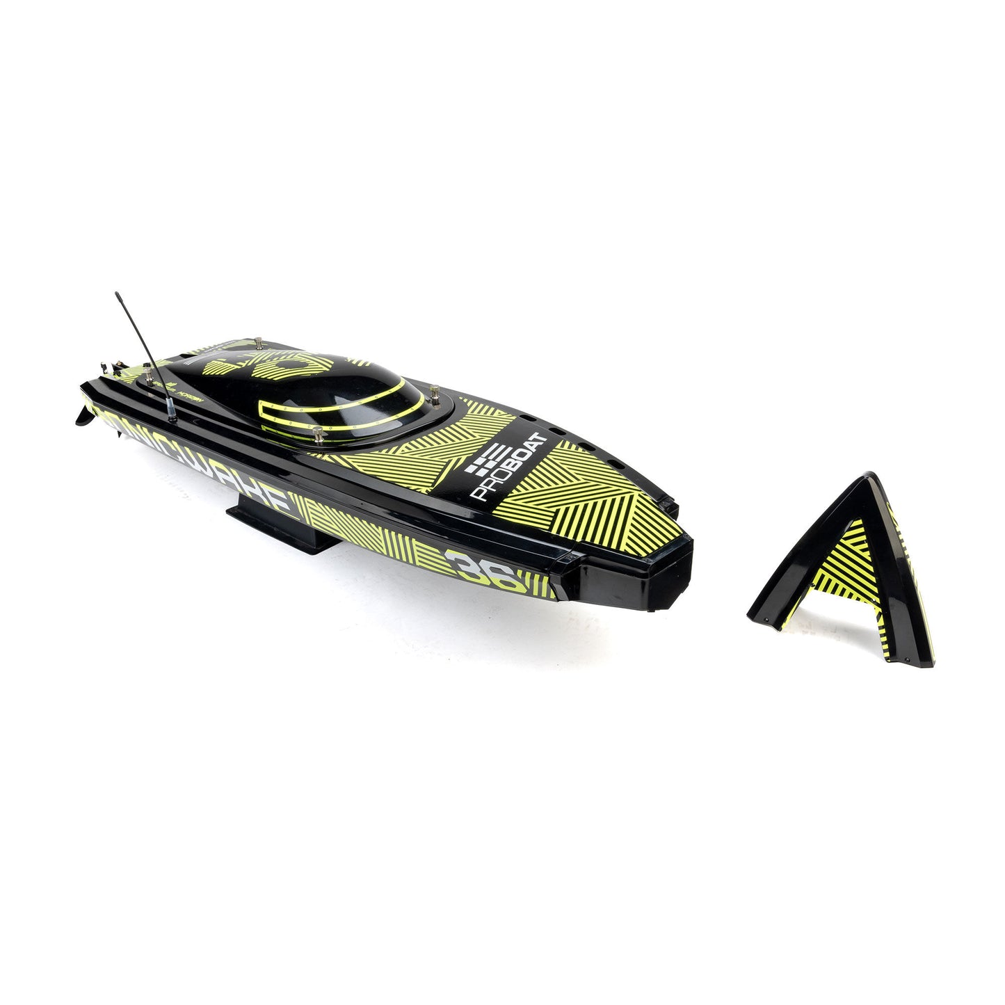 Sonicwake 36" V3 Self-Righting V-Hull Boat RTR, Black