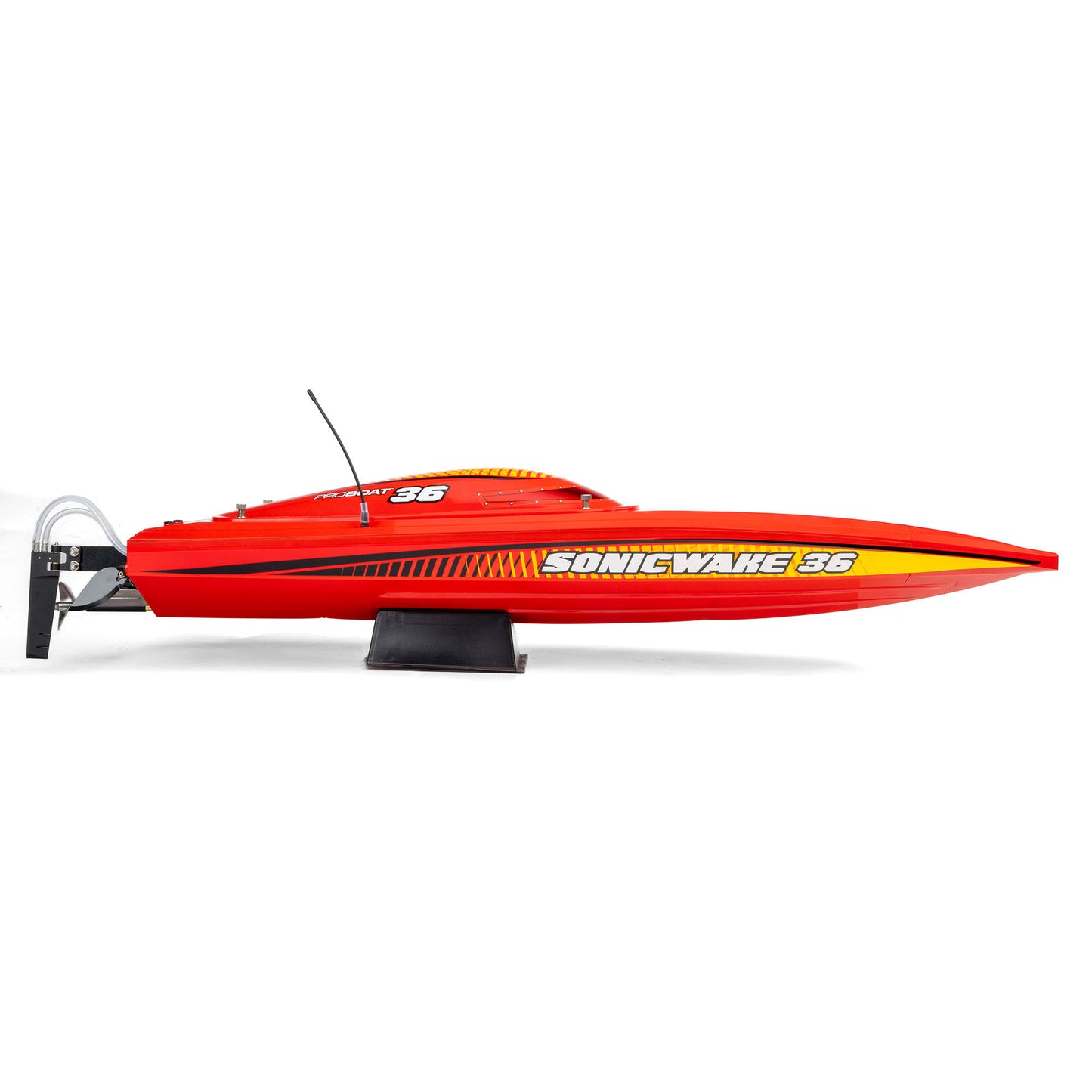 Sonicwake 36" V3 Self-Righting V-Hull Boat RTR, Red