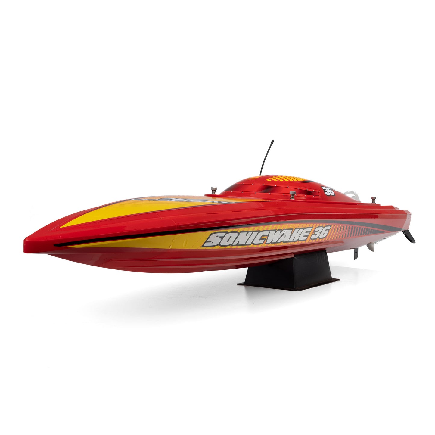 Sonicwake 36" V3 Self-Righting V-Hull Boat RTR, Red