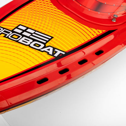 Sonicwake 36" V3 Self-Righting V-Hull Boat RTR, Red