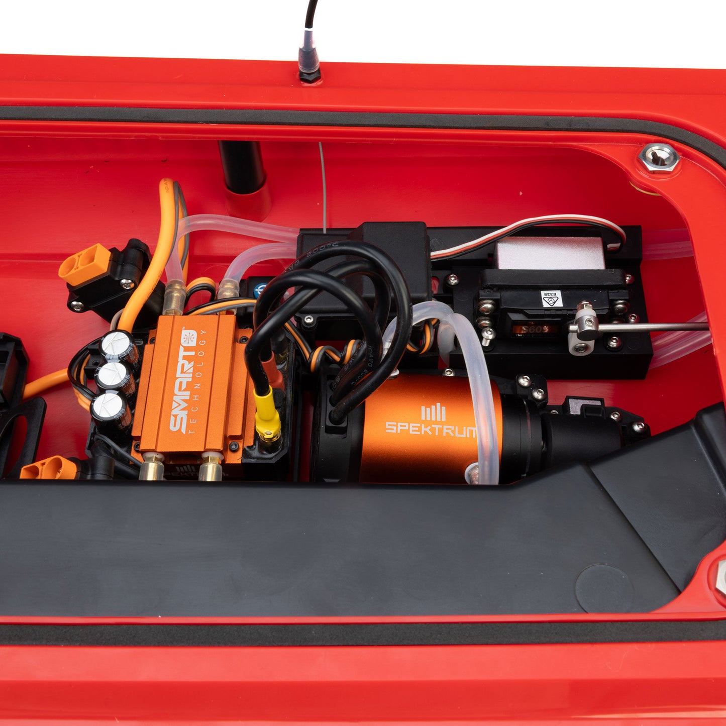 Sonicwake 36" V3 Self-Righting V-Hull Boat RTR, Red