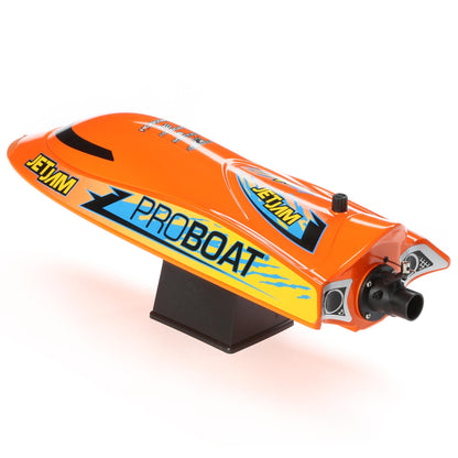 Jet Jam V2 12" Self-Righting Pool Racer Brushed RTR, Orange