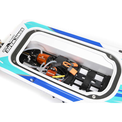 Sonicwake V2 36" Self-Righting Brushless Deep-V RTR, White