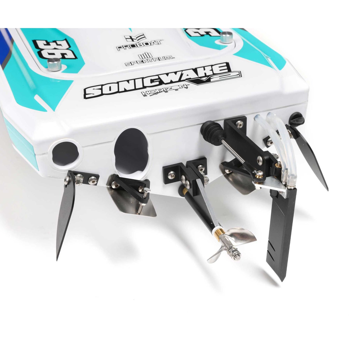 Sonicwake V2 36" Self-Righting Brushless Deep-V RTR, White