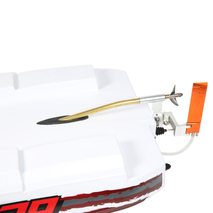 Blackjack 42" 8S Brushless Catamaran RTR, White/Red
