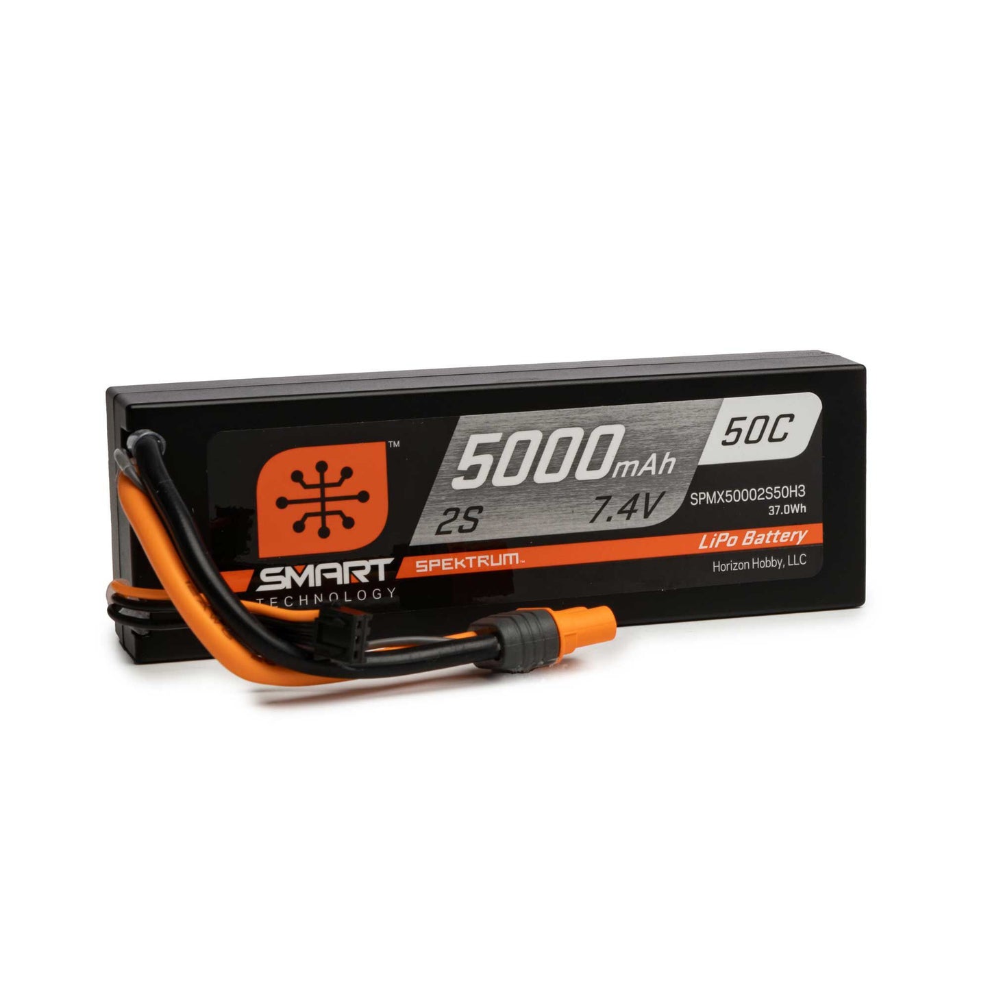 Spektrum Smart Powerstage Surface Bundle: 5000mAh 2S 50C LiPo Battery (IC3) / 100W S100 Charger