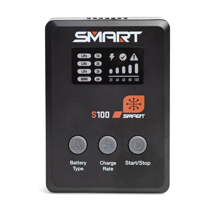 Spektrum Smart Powerstage Surface Bundle: 5000mAh 3S 50C LiPo Battery (IC3) / 100W S100 Charger