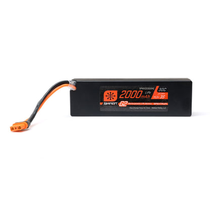 11.1V 2000mAh 3S 30C Smart G2 LiPo Battery: IC2