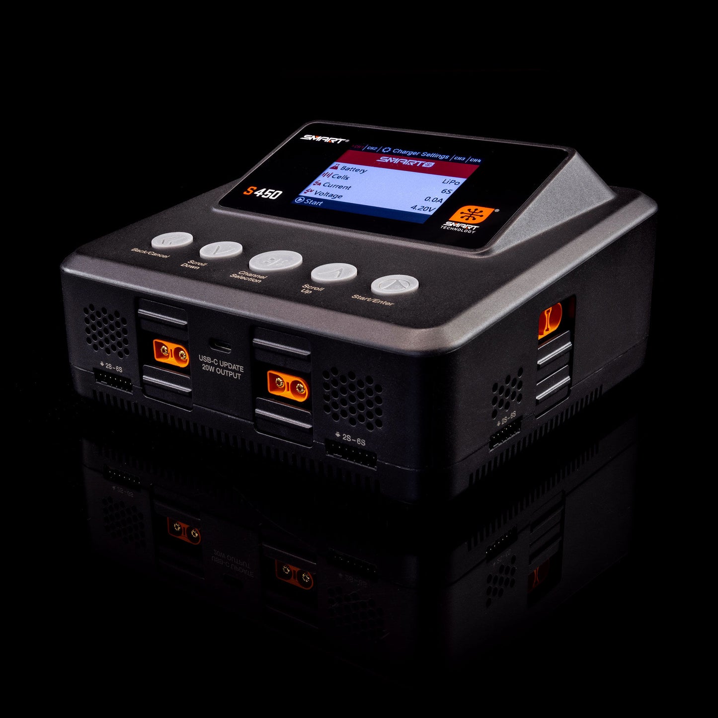 S450 G2 AC/DC Smart Charger 4x50W