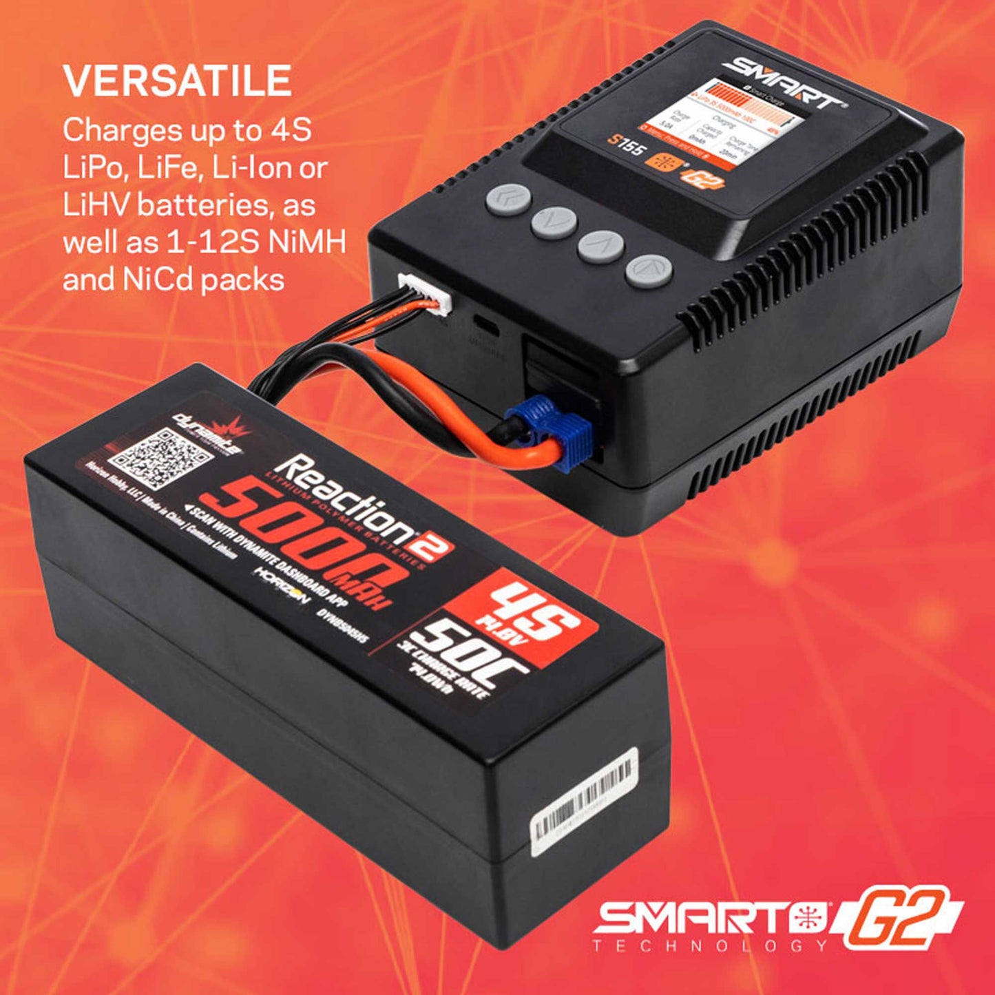 Smart Powerstage 3S Air Bundle: G2 2200mAh 3S LiPo IC3 & S155 Charger