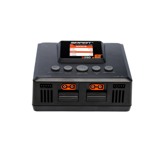 Smart Powerstage 4S Air Bundle: (2) G2 2200mAh 4S 50C LiPo IC3 & S250 Charger