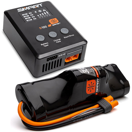 Smart Powerstage: 3300mAh 7C NiMH & S100 Charger