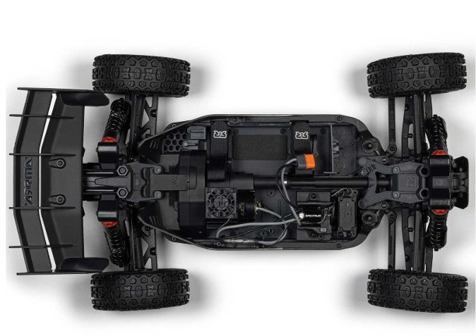 Arrma 1/8 TYPHON 4X4 RTR Brushed Buggy, Blue