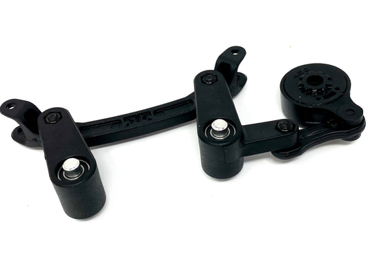 Arrma OUTCAST 4s 4x4 - STEERING Set, bellcrank servo saver posts ARA4410V2