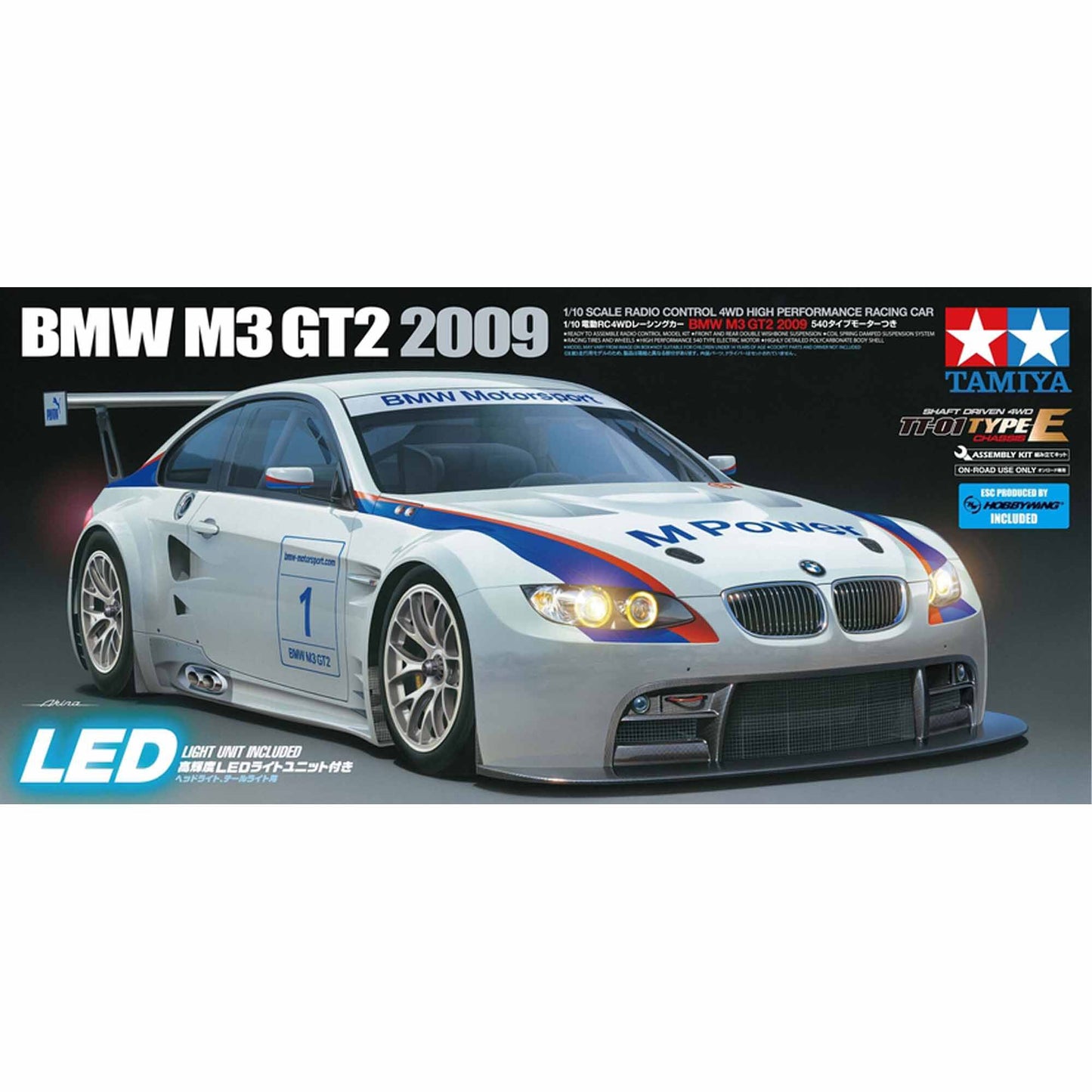 Tamiya - RC BMW M3 GT2 2009, TT01E