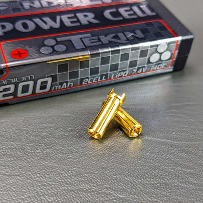 7.4V 4200mAh 2S 140C Shorty ULCG LiPo Battery: 5mm bullets