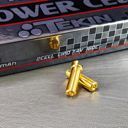 7.4V 6200mAh 2S 160C Stick LCG LiPo Battery: 5mm bullets