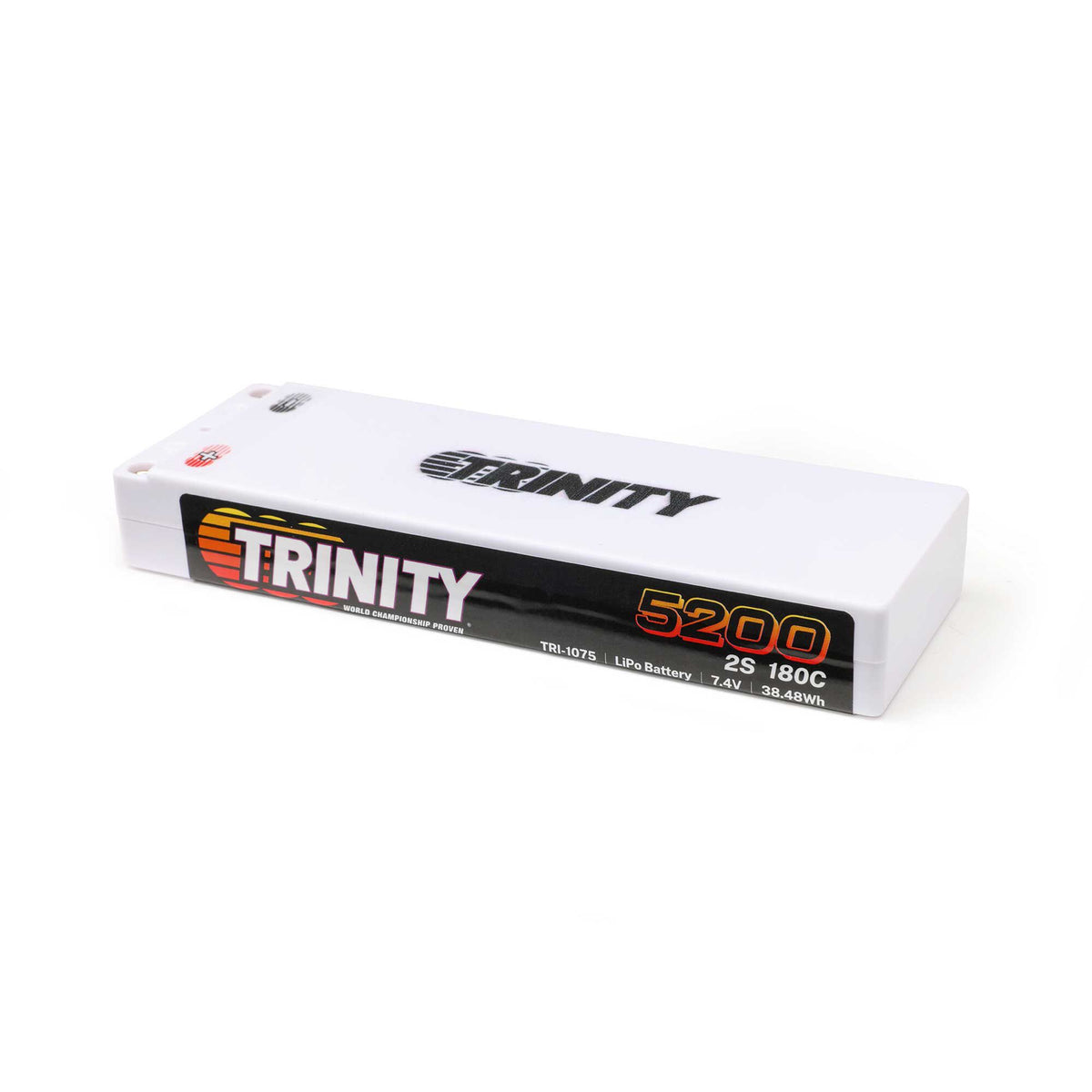 7.4V 5200mAh 2S 180C Stick LiPo Battery: 5mm Bullets