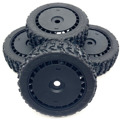 Arrma TALION 6s EXB - TIRES & Wheels (tyres DBoots KATAR ARA7707V6