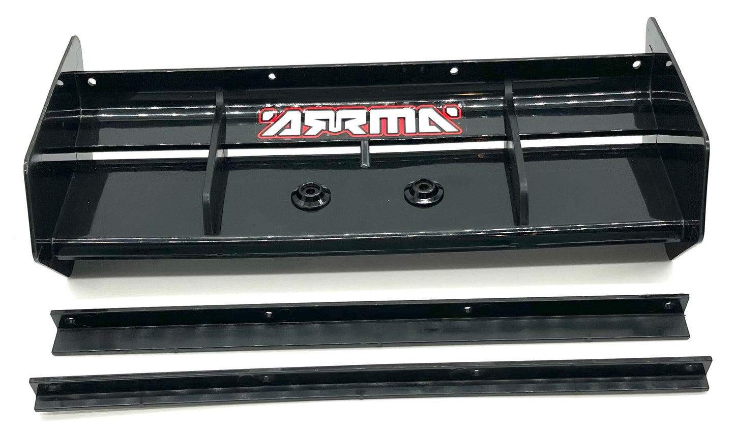 Arrma Typhon TLR - WING (6s rear nylon spoiler adjustable black  ARA8406