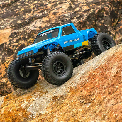 Vanquish 1/10 VRD Stance Brushed Rock Crawler RTR, Progress Blue
