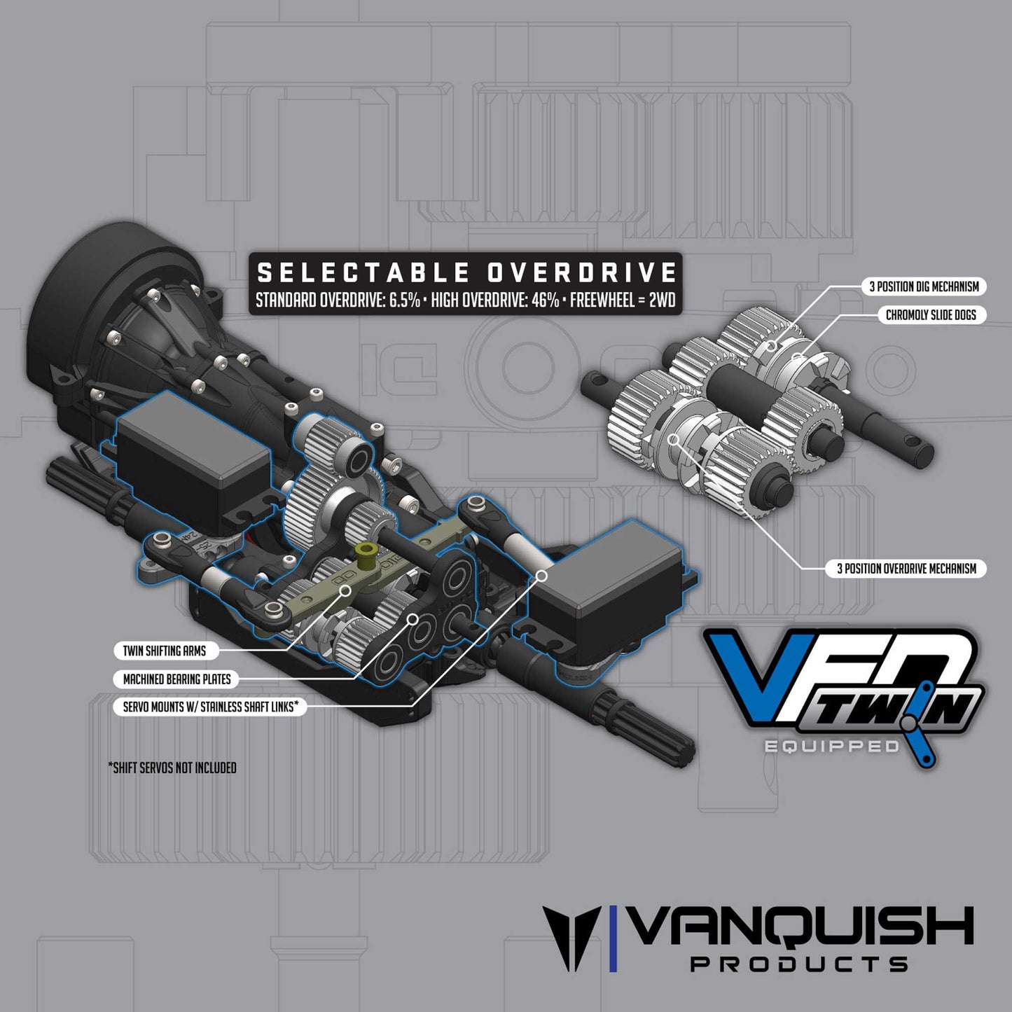 Vanquish VS4-10 Phoenix RTR - GREY