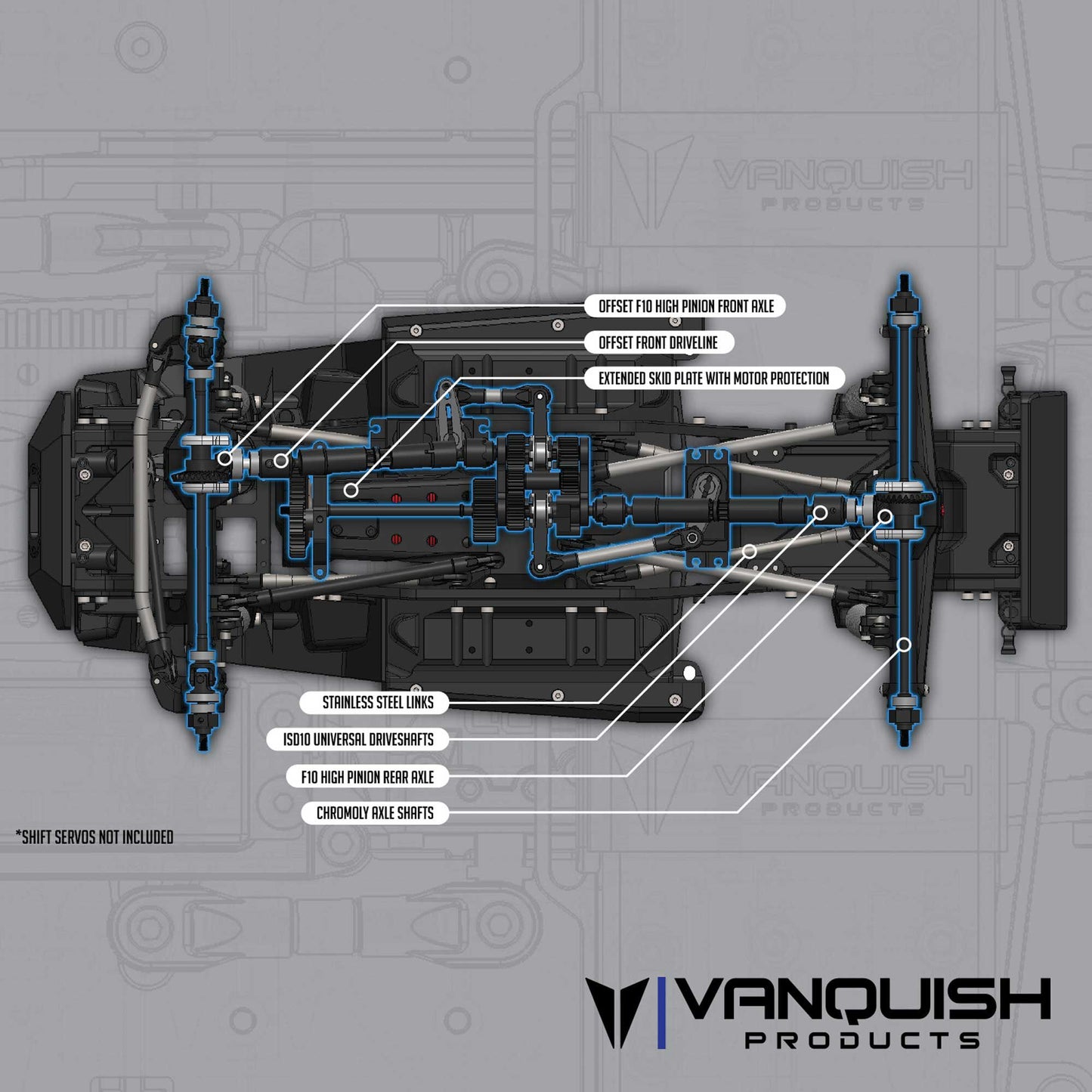Vanquish VS4-10 Phoenix RTR - GREY
