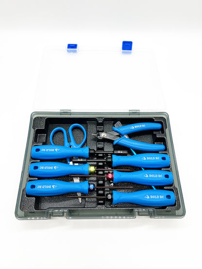 Bold R/C - 10 Piece Trail Pack Tool Set with Storage Box