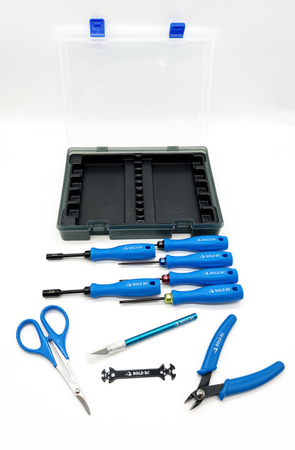 Bold R/C - 10 Piece Trail Pack Tool Set with Storage Box