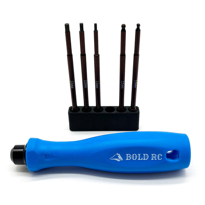 Bold R/C - 1/10th Hex Set, 1/4" Quick Drive Hex & Hex Ball Wrench