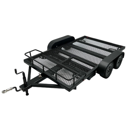 Bold R/C - 1/10 Scale Full Metal Car Hauler Trailer with LED Lights