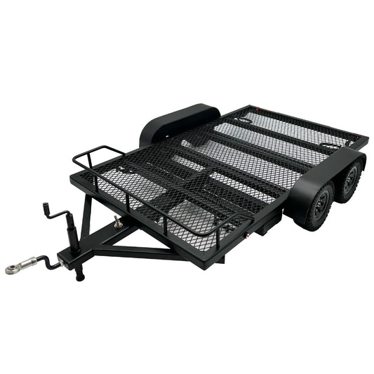 Bold R/C - 1/10 Scale Full Metal Car Hauler Trailer with LED Lights