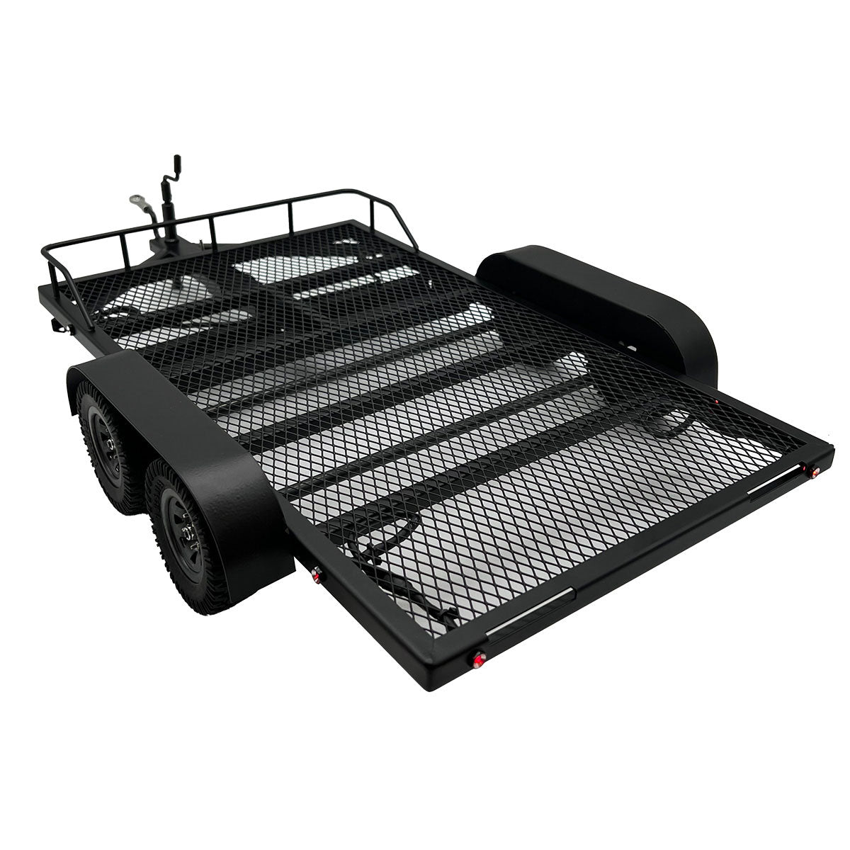 Bold R/C - 1/10 Scale Full Metal Car Hauler Trailer with LED Lights