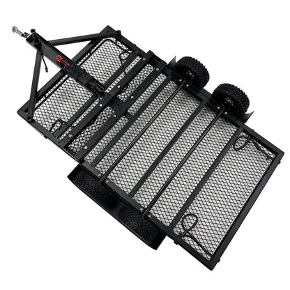 Bold R/C - 1/10 Scale Full Metal Car Hauler Trailer with LED Lights