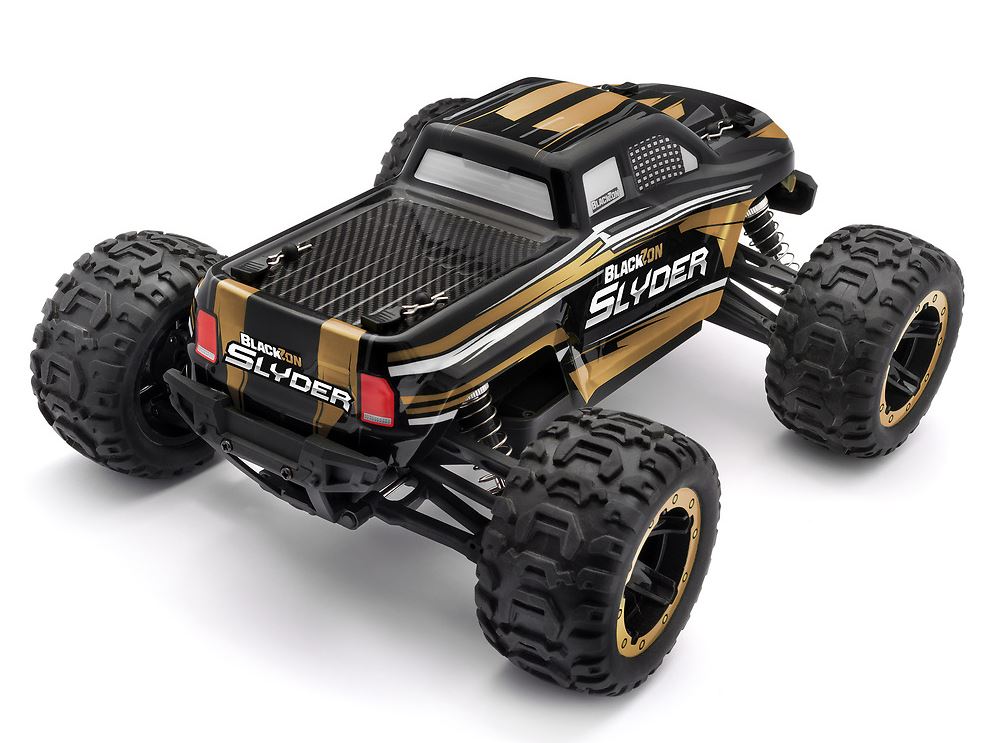 BlackZon - Slyder 1/16th RTR 4WD Electric Monster Truck - Gold