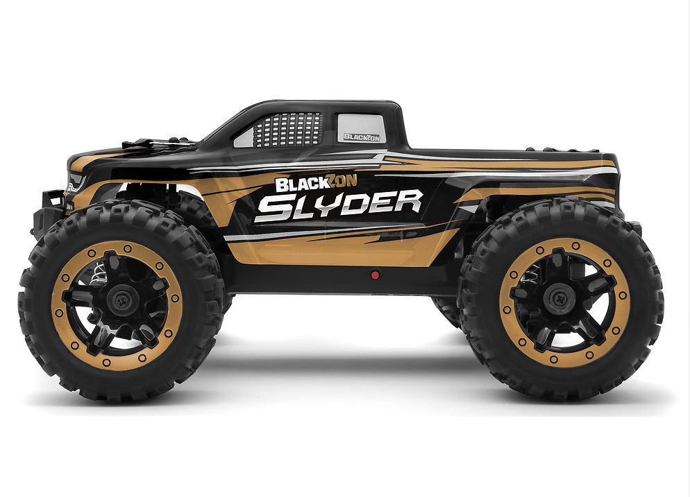 BlackZon - Slyder 1/16th RTR 4WD Electric Monster Truck - Gold