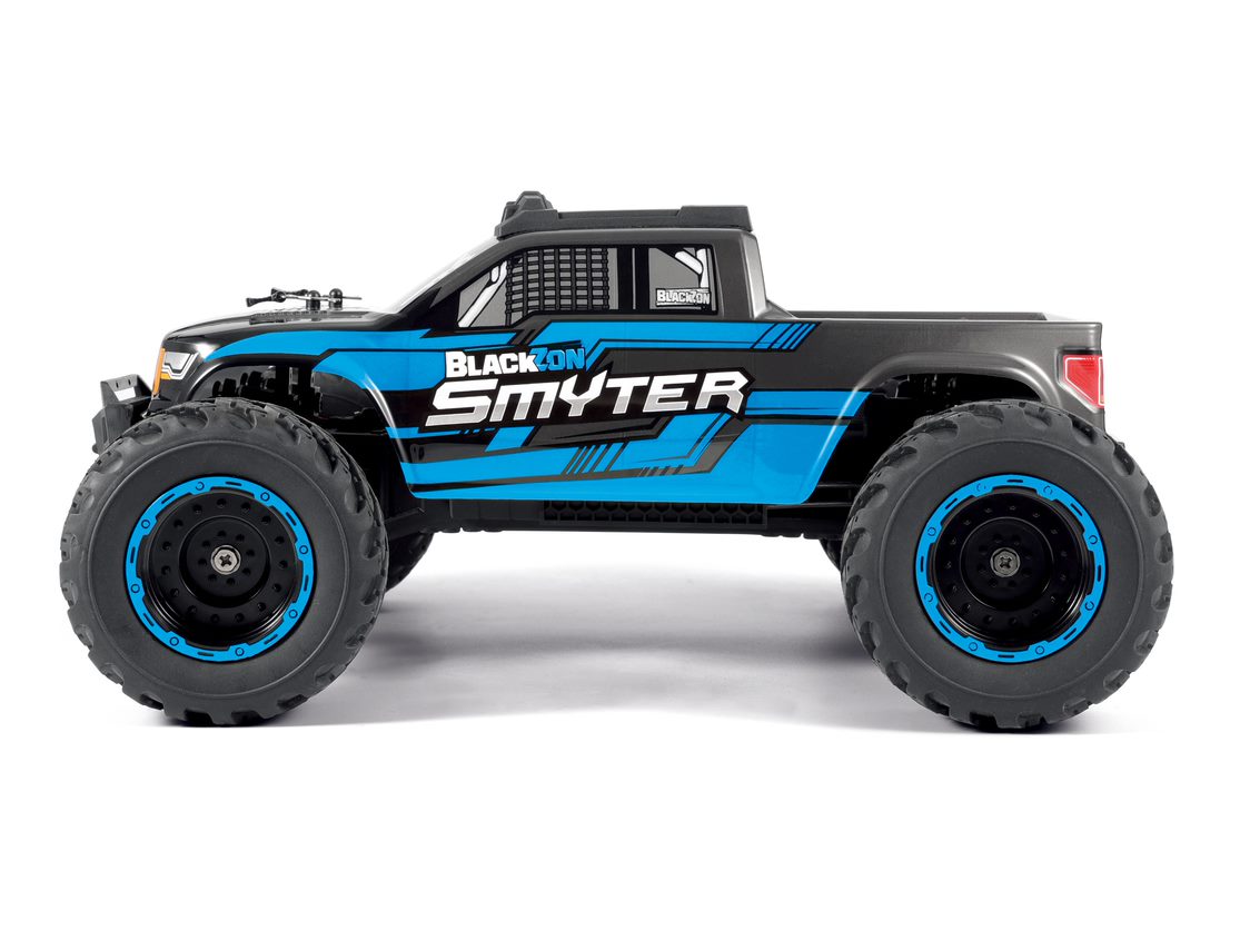 BlackZon - Smyter MT 1/12 4WD Electric Monster Truck - Blue