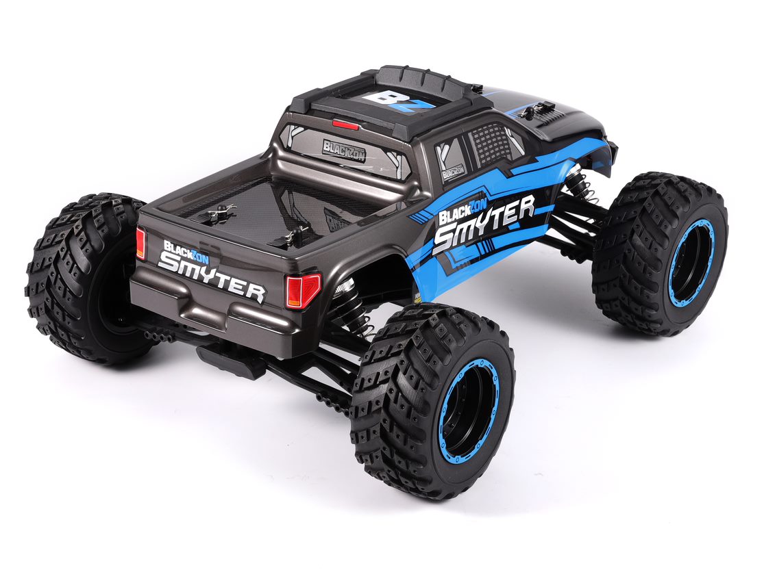 BlackZon - Smyter MT 1/12 4WD Electric Monster Truck - Blue