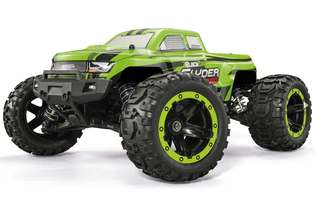 BlackZon - Slyder MT Turbo 1/16 4WD RTR 2S Brushless - Green
