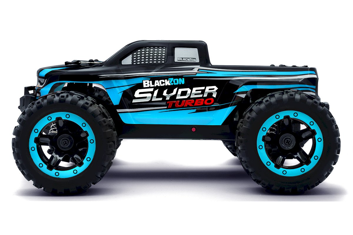 Slyder MT Turbo 1/16 4WD 2S Brushless Monster Truck - Blue