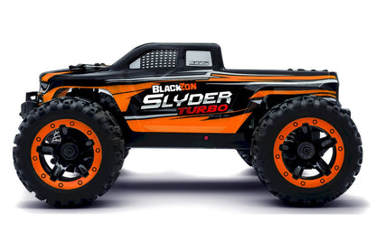 BlackZon - Slyder MT Turbo 1/16 4WD 2S Brushless Monster Truck -Orang