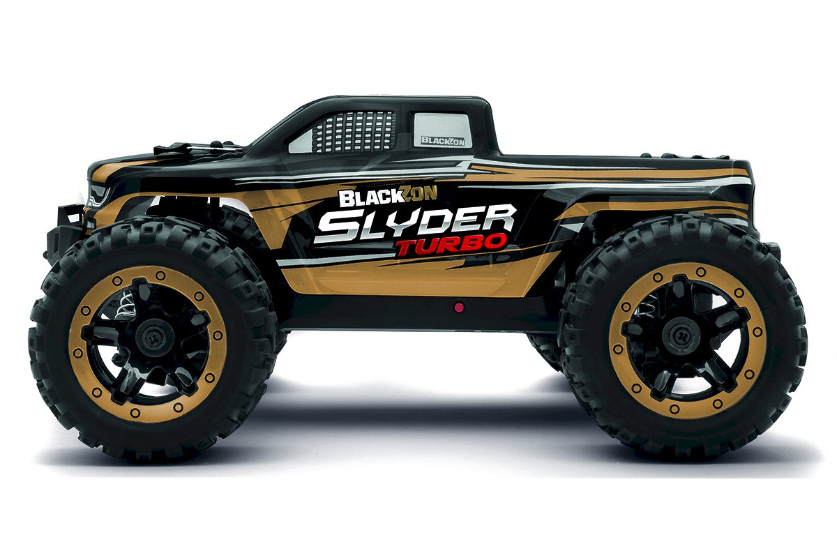 Slyder MT Turbo 1/16 4WD 2S Brushless Monster Truck - Gold