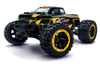 BlackZon - Slyder MT Turbo 1/16 4WD 2S Brushless Monster Truck - Yell
